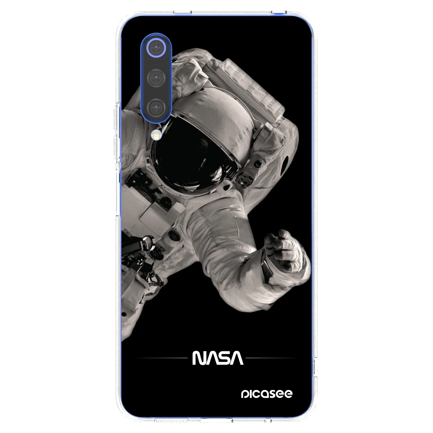 Picasee silikónový prehľadný obal pre Xiaomi Mi 9 SE - Astronaut Big