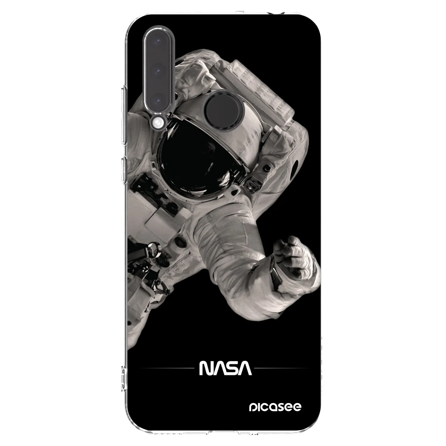Picasee silikónový prehľadný obal pre Honor 20 Lite - Astronaut Big