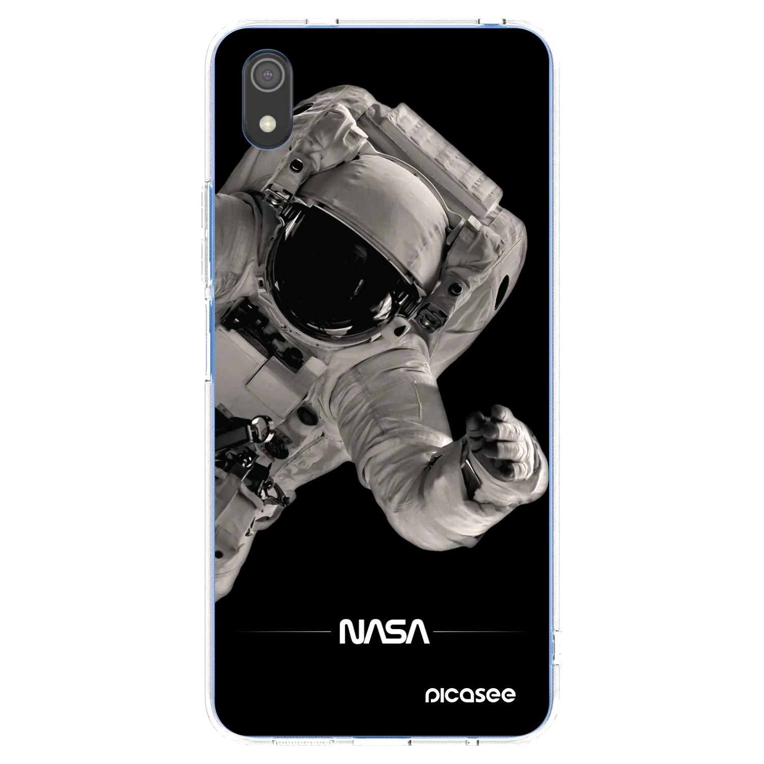 Picasee silikónový prehľadný obal pre Xiaomi Redmi 7A - Astronaut Big