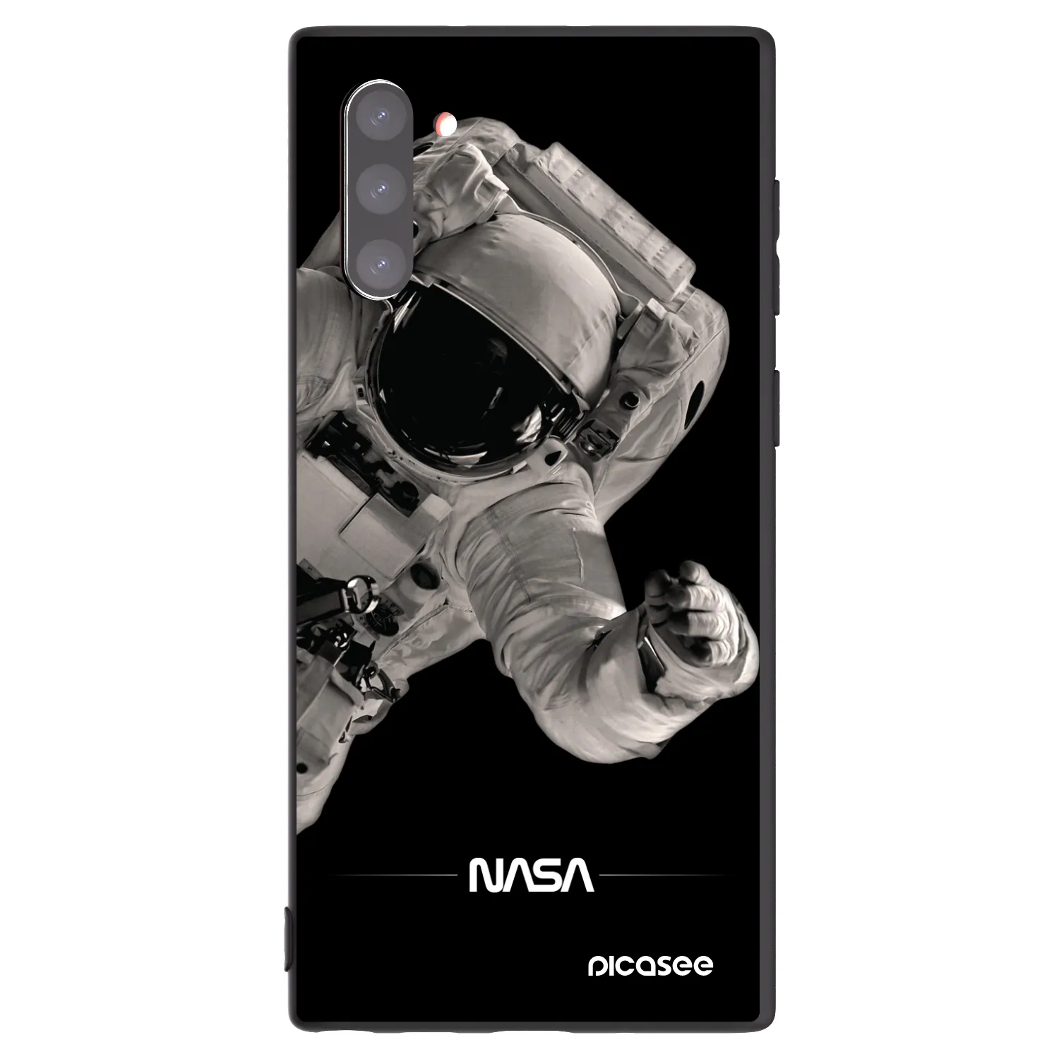 Picasee silikónový čierny obal pre Samsung Galaxy Note 10 N970F - Astronaut Big