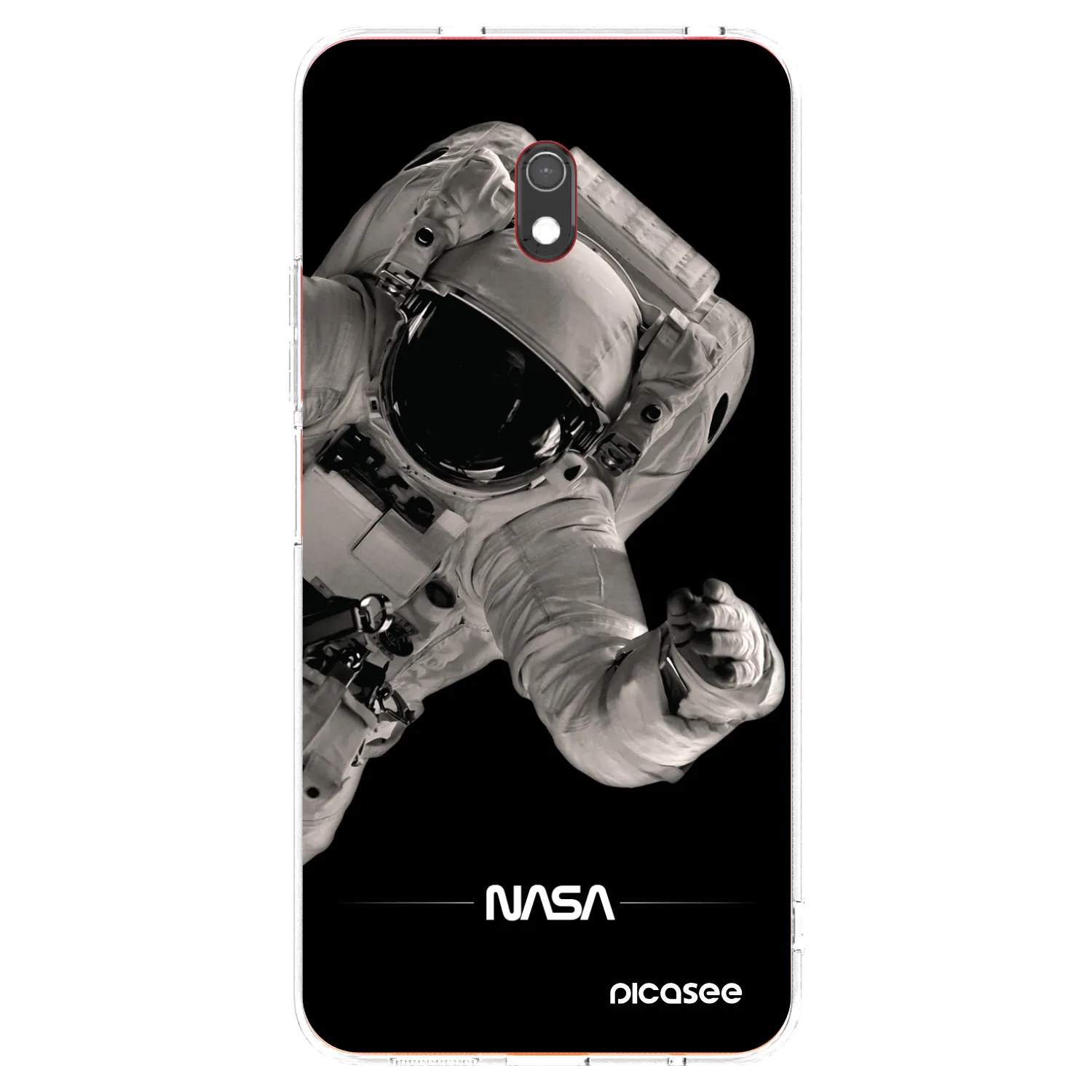 Picasee silikónový prehľadný obal pre Xiaomi Redmi 8A - Astronaut Big