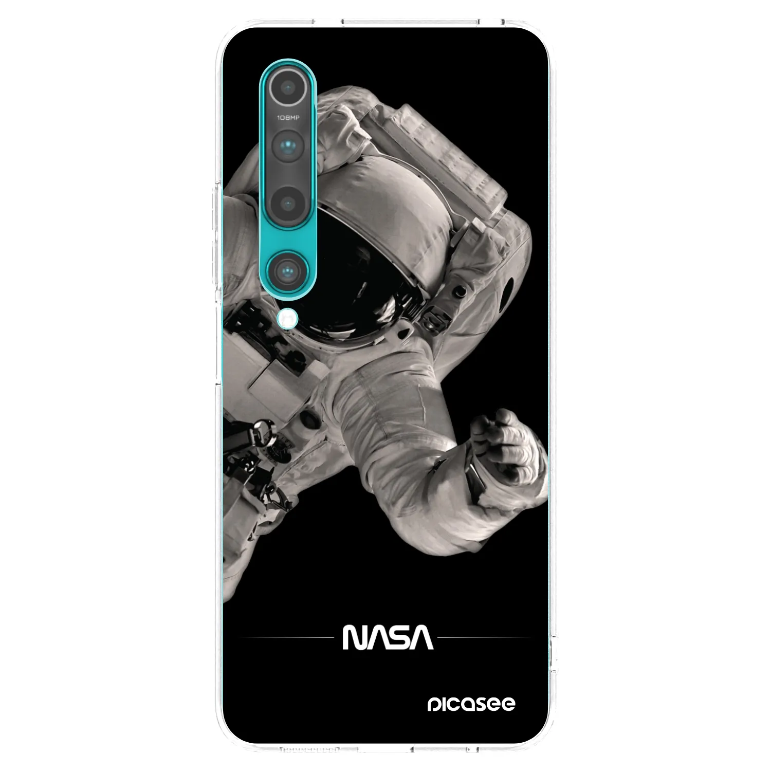 Picasee silikónový prehľadný obal pre Xiaomi Mi 10 - Astronaut Big