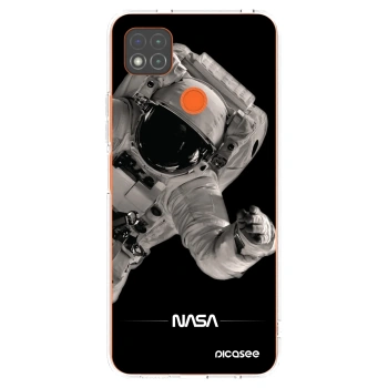 Picasee silikónový prehľadný obal pre Xiaomi Redmi 9C - Astronaut Big