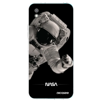 Picasee silikónový čierny obal pre Xiaomi Redmi 9A - Astronaut Big