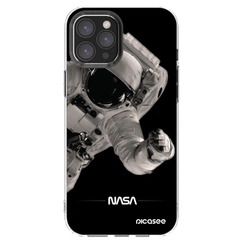 Picasee silikónový prehľadný obal pre Apple iPhone 12 Pro Max - Astronaut Big