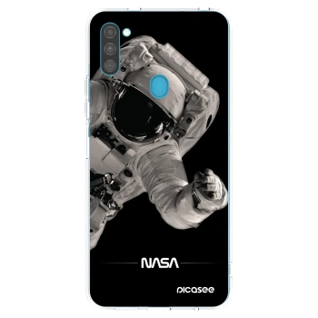 Picasee silikónový prehľadný obal pre Samsung Galaxy M11 - Astronaut Big