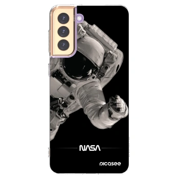 Picasee silikónový prehľadný obal pre Samsung Galaxy S21+ 5G G996F - Astronaut Big