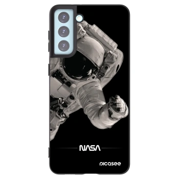 Picasee silikónový čierny obal pre Samsung Galaxy S21+ 5G G996F - Astronaut Big