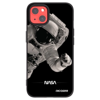 Picasee silikónový čierny obal pre Apple iPhone 13 - Astronaut Big