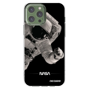 Picasee silikónový prehľadný obal pre Apple iPhone 13 Pro Max - Astronaut Big