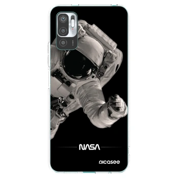 Picasee silikónový prehľadný obal pre Xiaomi Redmi Note 10 5G - Astronaut Big
