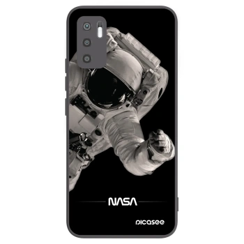 Picasee silikónový čierny obal pre Xiaomi Redmi Note 10 5G - Astronaut Big