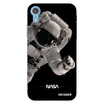Picasee silikónový prehľadný obal pre Apple iPhone XR - Astronaut Big