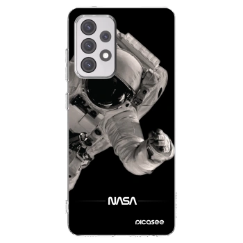 Picasee silikónový prehľadný obal pre Samsung Galaxy A52s 5G A528B - Astronaut Big