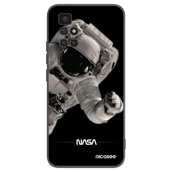 Picasee silikónový čierny obal pre Xiaomi Redmi 10 - Astronaut Big