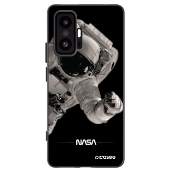 Picasee silikónový čierny obal pre Xiaomi 11T - Astronaut Big