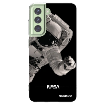 Picasee silikónový prehľadný obal pre Samsung Galaxy S21 FE 5G - Astronaut Big
