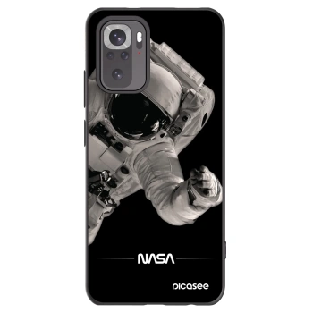 Picasee silikónový čierny obal pre Xiaomi Redmi Note 11S 4G - Astronaut Big
