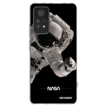Picasee silikónový prehľadný obal pre Xiaomi Redmi Note 11 Pro 5G - Astronaut Big