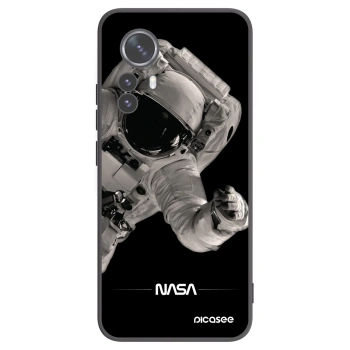 Picasee silikónový čierny obal pre Xiaomi 12 Pro - Astronaut Big