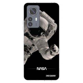 Picasee silikónový prehľadný obal pre Xiaomi 12 Pro - Astronaut Big