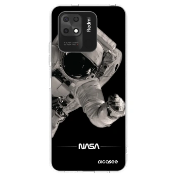 Picasee silikónový prehľadný obal pre Xiaomi Redmi 10C - Astronaut Big