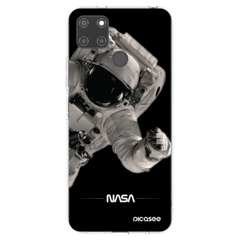 Picasee silikónový prehľadný obal pre Realme C21Y - Astronaut Big