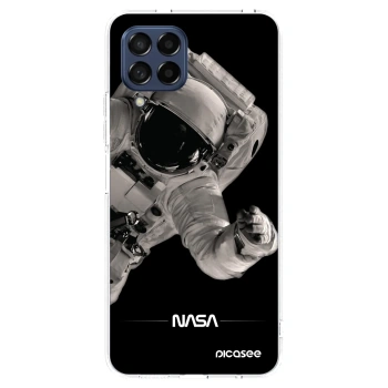 Picasee silikónový prehľadný obal pre Samsung Galaxy M53 5G - Astronaut Big