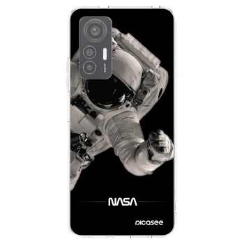 Picasee silikónový prehľadný obal pre Xiaomi 12 Lite - Astronaut Big