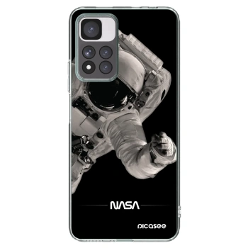 Picasee silikónový prehľadný obal pre Xiaomi Redmi Note 11 Pro+ 5G - Astronaut Big