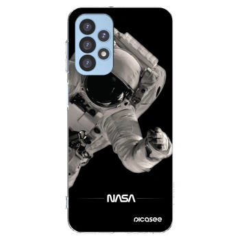 Picasee silikónový prehľadný obal pre Samsung Galaxy A23 A235F 4G - Astronaut Big