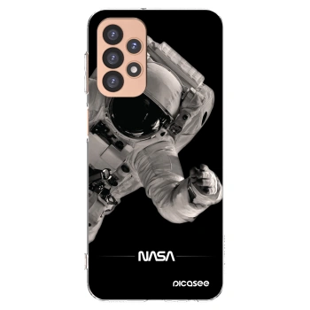 Picasee silikónový prehľadný obal pre Samsung Galaxy A23 A236B 5G - Astronaut Big