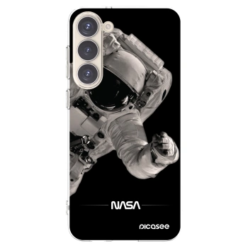 Picasee silikónový prehľadný obal pre Samsung Galaxy S23+ 5G - Astronaut Big