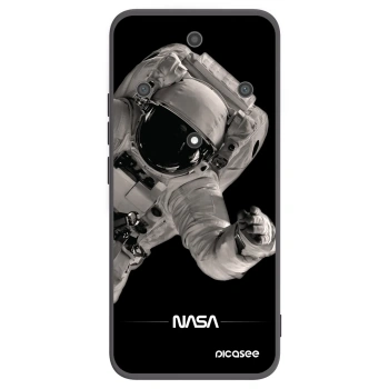 Picasee silikónový čierny obal pre Honor Magic5 Lite 5G - Astronaut Big