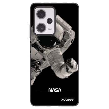 Picasee silikónový čierny obal pre Xiaomi Redmi Note 12 Pro+ 5G - Astronaut Big