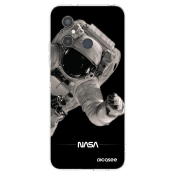 Picasee silikónový prehľadný obal pre Xiaomi Redmi 12C - Astronaut Big