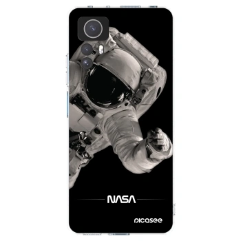 Picasee silikónový prehľadný obal pre Xiaomi Redmi Note 12S - Astronaut Big