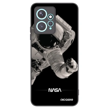 Picasee silikónový čierny obal pre Xiaomi Redmi Note 12 4G - Astronaut Big