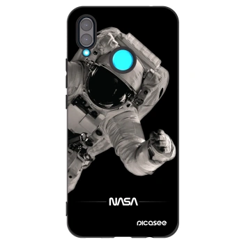 Picasee silikónový čierny obal pre Huawei Nova 3 - Astronaut Big