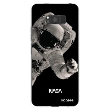 Picasee silikónový prehľadný obal pre Samsung Galaxy S8 G950F - Astronaut Big