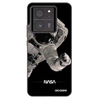 Picasee silikónový čierny obal pre Xiaomi 13T - Astronaut Big
