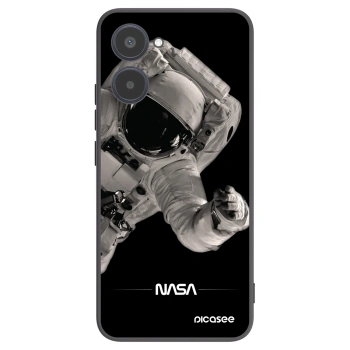 Picasee silikónový čierny obal pre Realme 10 4G - Astronaut Big