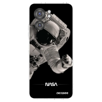 Picasee silikónový prehľadný obal pre Motorola Edge 40 - Astronaut Big