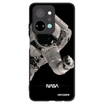 Picasee silikónový čierny obal pre Honor X7a - Astronaut Big