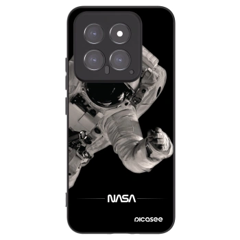 Picasee silikónový čierny obal pre Xiaomi 14 - Astronaut Big
