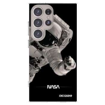 Picasee silikónový prehľadný obal pre Samsung Galaxy S24 Ultra S928B 5G - Astronaut Big
