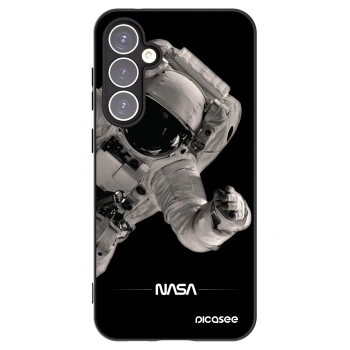 Picasee silikónový čierny obal pre Samsung Galaxy S23 FE S711B - Astronaut Big
