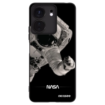 Picasee silikónový čierny obal pre Xiaomi Redmi 13C 4G - Astronaut Big