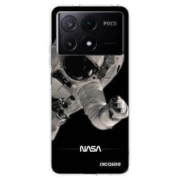Picasee silikónový prehľadný obal pre Xiaomi Poco X6 Pro - Astronaut Big