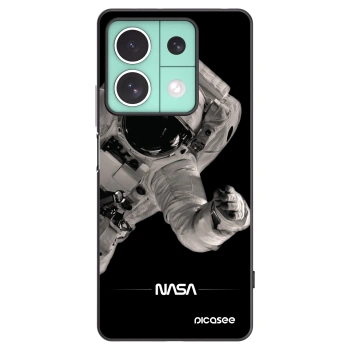 Picasee silikónový čierny obal pre Xiaomi Redmi Note 13 5G - Astronaut Big